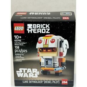 LEGO Brickheadz #264 LUKE SKYWALKER REBEL PILOT 40795 Star Wars Jedi SEALED New